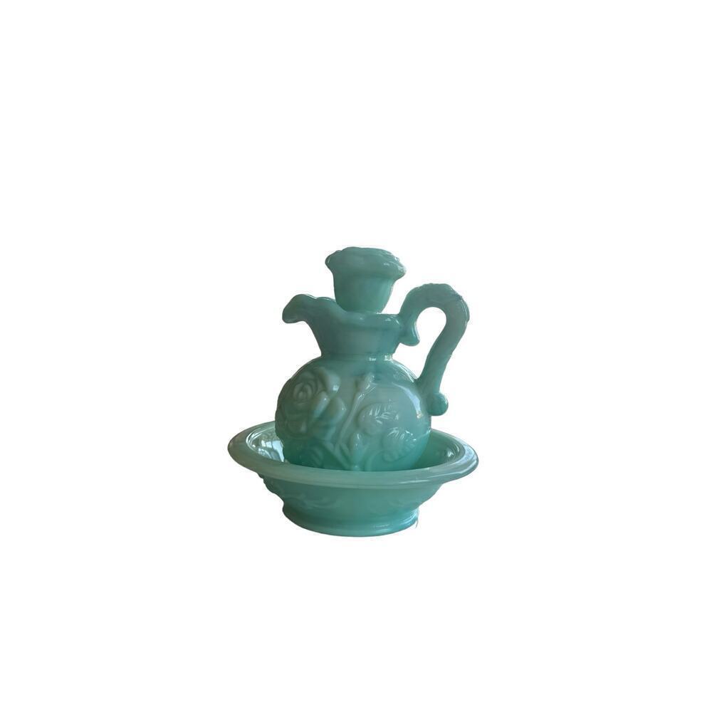 Jadite Avon Skin-so-Soft vintage Oil Jar - Picture 5 of 5